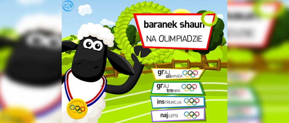 Shaun the Sheep Olympic game (Baranek Shaun na Olimpiadzie) is a game created for TeleToon+ website. There are numbers of different sports as well as heroes to select. So far it is most popular game on TT+.