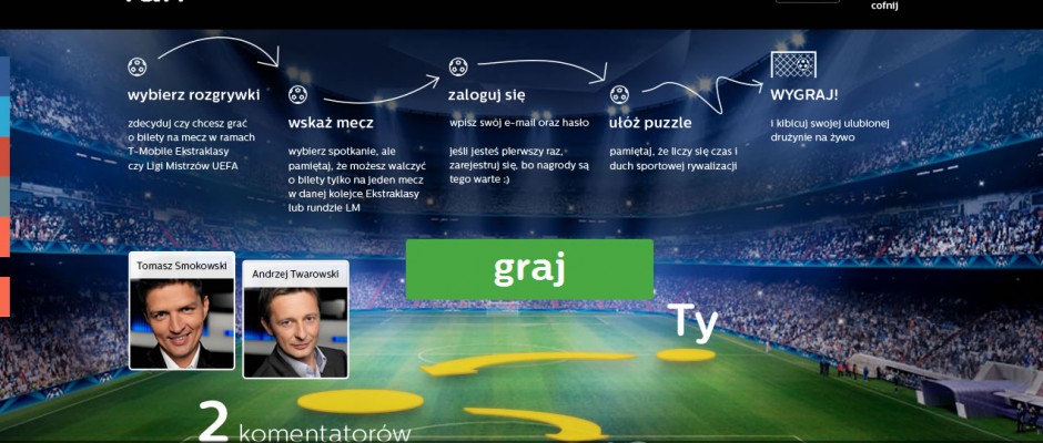 Jisgsaw with unique shapes created for fan+ website where users may win some tickets on soccer games. Game was created in two versions: Flash and HTML5.