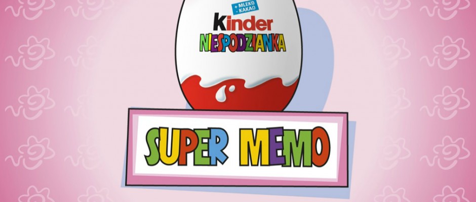 Super Memo is a memory game created for Kinder Niespodzianka with three levels of difficulty.